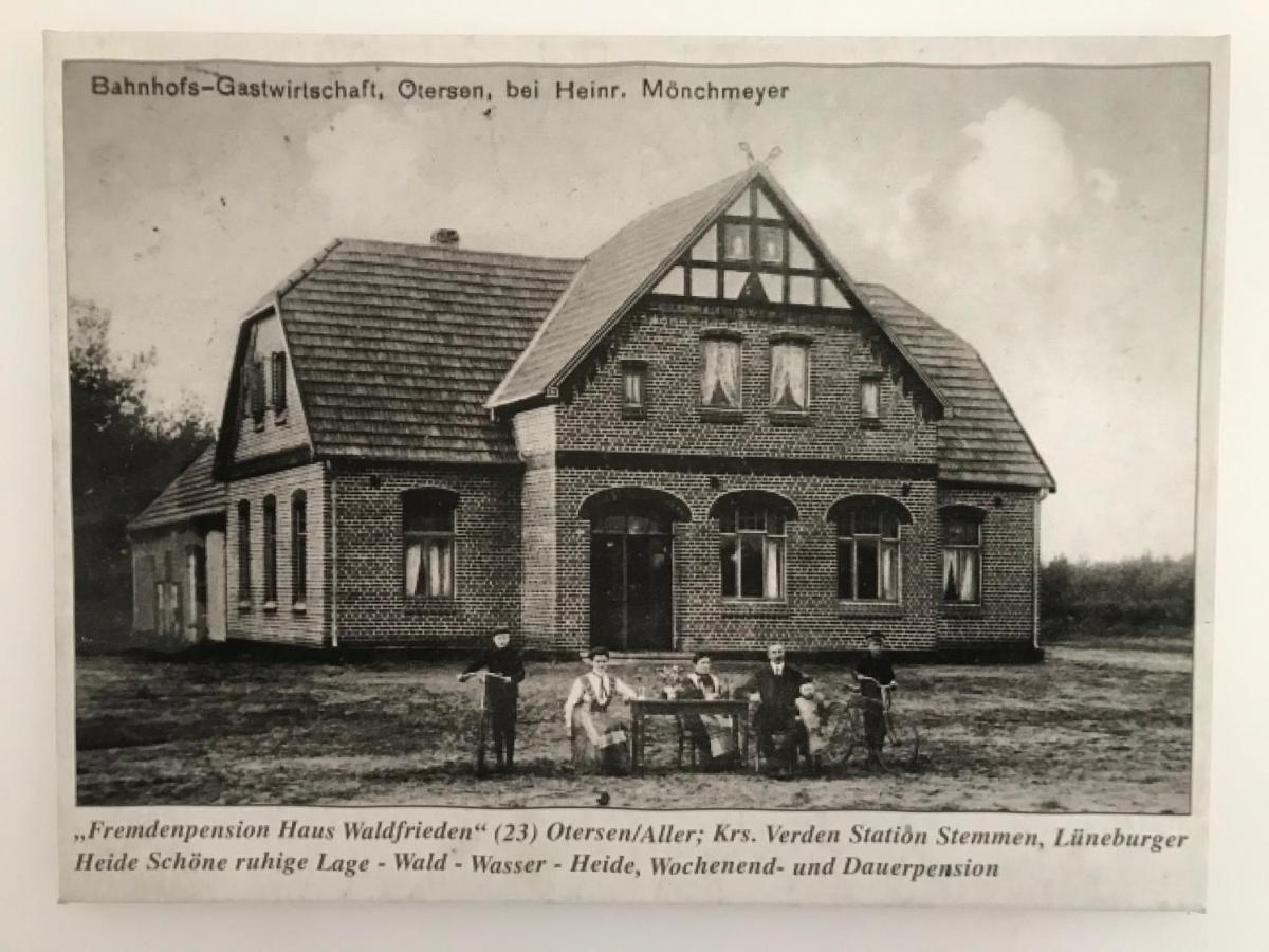 Апартаменти Alter Bahnhof Otersen Kirchlinteln Екстер'єр фото